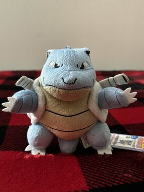 2014 My Pokemon Collection Blastoise Plush with Tags 6" Japan Import Keychain